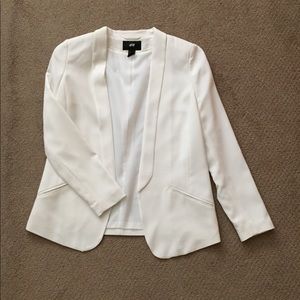H&M dressy blazer - ivory- size 10